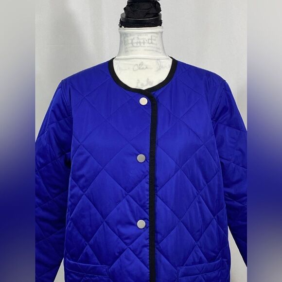 Jane Post Reversible Quilted Jacket size L - Picture 3 of 12
